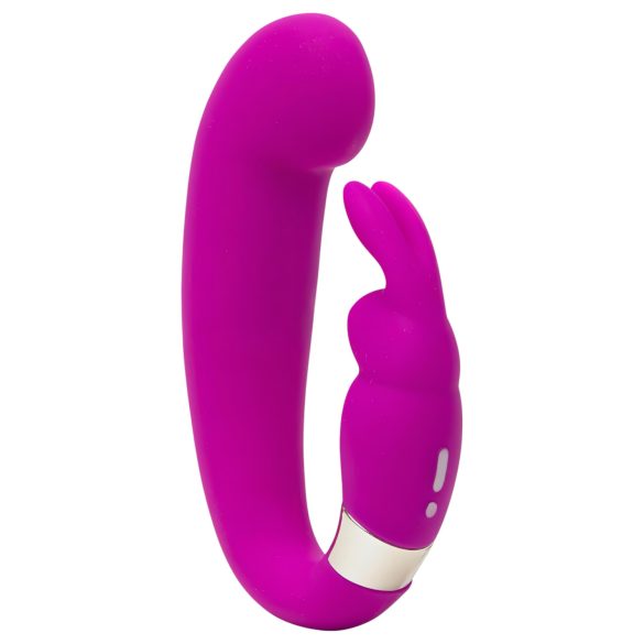 Happyrabbit - Vibrador punto G mini con estimulador de clítoris
