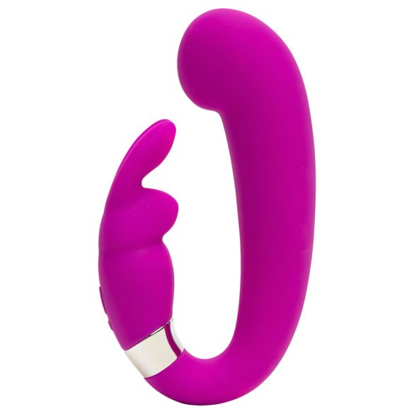 Happyrabbit - Vibrador punto G mini con estimulador de clítoris