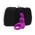 Happyrabbit Cock Kit - anillo vibrador con estuche (lila)