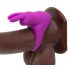 Happyrabbit Cock Kit - anillo vibrador con estuche (lila)