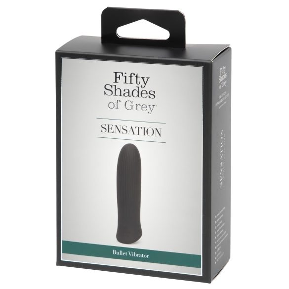 Bala Sensation Cincuenta Sombras - vibrador (negro)