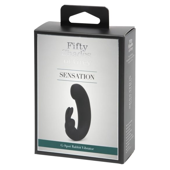 El placer de Sensation - vibrador con estimulador de clítoris (negro)