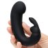 El placer de Sensation - vibrador con estimulador de clítoris (negro)