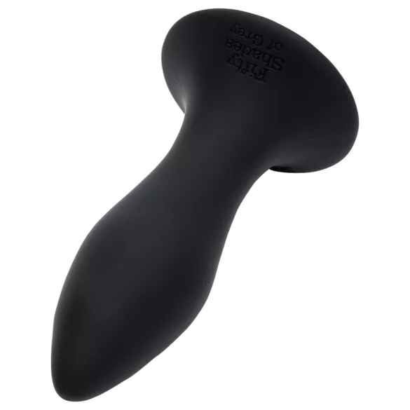 Fifty Shades of Grey Sensation - plug anal vibrador - silicona negra