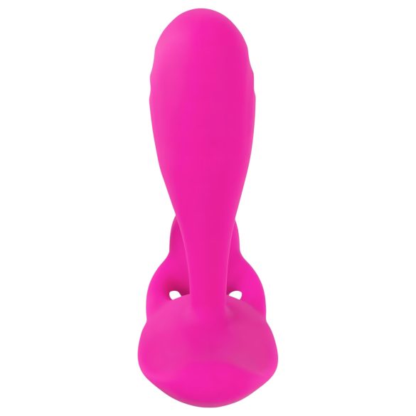 SMILE RC - vibrador punto G recargable con mando - silicona rosa