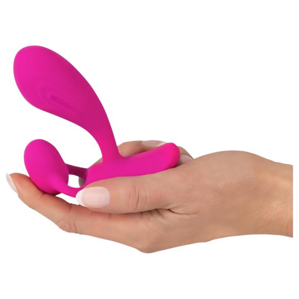 SMILE RC - vibrador punto G recargable con mando - silicona rosa