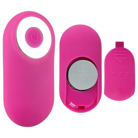 SMILE RC - vibrador punto G recargable con mando - silicona rosa