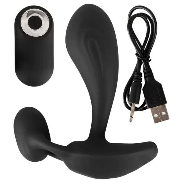 Rebel RC - 2en1 vibrador de próstata (negro)