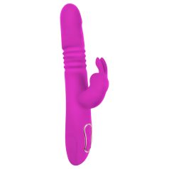 SMILE Rabbit - vibrador rotativo con brazo estimulador (rosa)   SMILE Rabbit - vibrador rotativo con brazo estimulador (rosa)