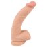 Piel Natural - Dildo con textura - 25cm (natural)