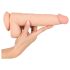 Piel Natural - Dildo con textura - 25cm (natural)