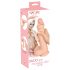 Piel Natural - Dildo con textura - 25cm (natural)