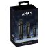 Set de Plugs Anales: Kit de Entrenamiento (3 Piezas) - Negro