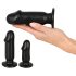 Anos Training Kit - set de plugs anales (3 piezas) - negro