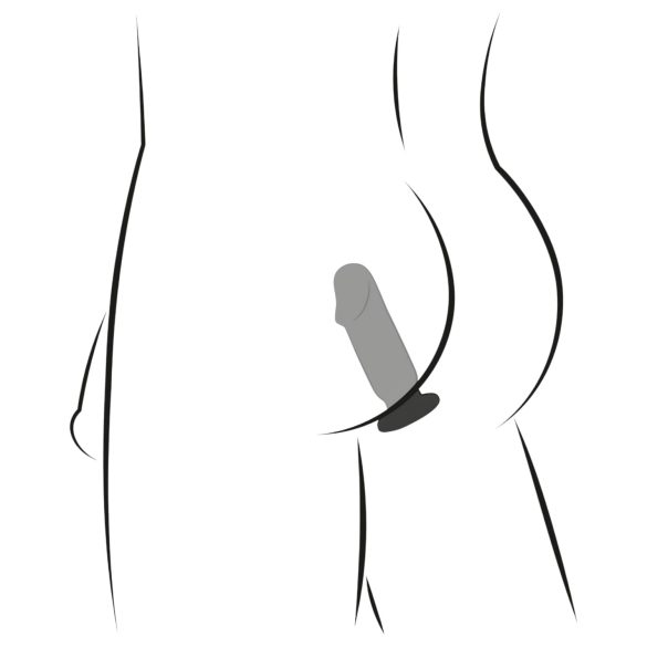 Anos - kit de entrenamiento anal - set de plugs anales 3 piezas - negro