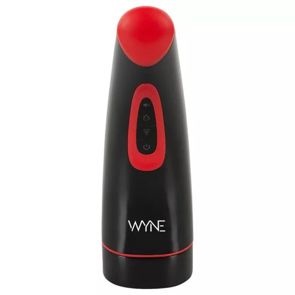 WYNE 03 - masturbador masculino recargable con vibración y succión - negro