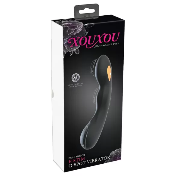 XOUXOU - vibrador punto G recargable resistente al agua negro