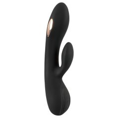   XOUXOU - vibrador electro recargable con estimulador de clítoris (negro)