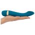 Hot 'n Cold - vibrador punto G recargable (turquesa)