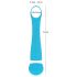 Hot 'n Cold - vibrador punto G recargable (turquesa)