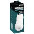 STROKER - masturbador blanco con batería, succión y vibración