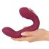 Javida Thumping - vibrador pulsante para punto G y clítoris (rojo)