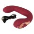 Javida Thumping - vibrador pulsante para punto G y clítoris (rojo)