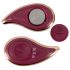 Javida RC - Vibrador de Clítoris con Control Remoto, 3 Funciones (Rojo)