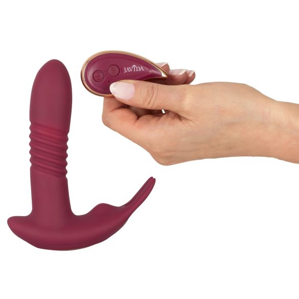Javida RC - vibrador estimulador de clítoris 3 funciones - rojo