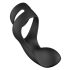 Svakom Benedict - Anillo vibrante para pene con estimulador perineal (negro)