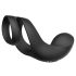 Svakom Benedict - Anillo vibrante para pene con estimulador perineal (negro)