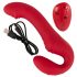 You2Toys Strapless - vibrador sin correas con control remoto (rojo)
