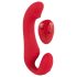 You2Toys Strapless - vibrador sin correas con control remoto (rojo)