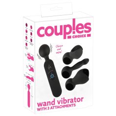   Couples Choice - vibrador masajeador calentador recargable (negro)