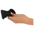 Couples Choice - vibrador masajeador recargable con calor - silicona negra