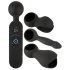 Couples Choice - vibrador masajeador calentador recargable (negro)