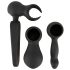 Couples Choice - vibrador masajeador calentador recargable (negro)