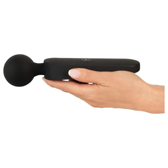 Couples Choice - vibrador masajeador recargable con calor - silicona negra