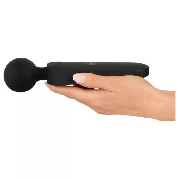 Couples Choice - vibrador masajeador recargable con calor - silicona negra