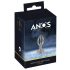 ANOS Metal (2,8cm) - plug anal de acero con jaula (plateado)