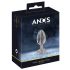 Plug anal metálico (3,8cm) - jaula de placer en plata
