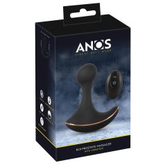 Vibrador anal impermeable ANOS (negro)