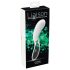 Liaison Curve - vibrador LED recargable (transparente-blanco)