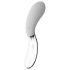 Liaison Curve - vibrador LED recargable (transparente-blanco)