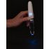 Liaison Recto - vibrador LED recargable (transparente-blanco)
