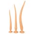 You2Toys - set de plugs extralargos (3 piezas) - natural