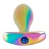ANOS Metal Rainbow - juego de plugs anales de metal (2 piezas)