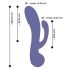 AWAQ.U 4 - Vibrador anal recargable lila