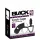 Black Velvets - jaula para pene de silicona con plug anal (negro)