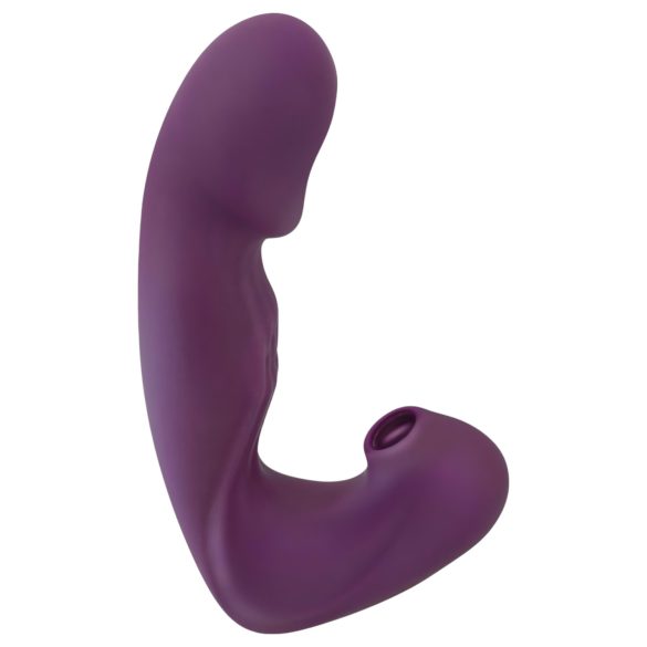Javida - Vibrador 4 en 1 con Estimulador de Clítoris (lila)